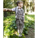 Βαπτιστικό κοστούμι Baby Bloom 123.13 χακί για αγόρια (3-24 μηνών)