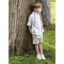 Βαπτιστικό κοστούμι Baby Bloom 123.16 μπεζ για αγόρια (3-24 μηνών)