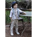 Βαπτιστικό κοστούμι Baby Bloom 123.17 μπεζ για αγόρια (3-24 μηνών)