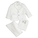 Βαπτιστικό κοστούμι λευκό Bimbalo 5203BIS για αγόρια