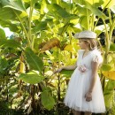 Βαπτιστικό φόρεμα Baby Bloom 123.103 εκρού για κορίτσια (3-24 μηνών)