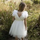 Βαπτιστικό φόρεμα Baby Bloom 123.103 εκρού για κορίτσια (3-24 μηνών)