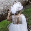 Βαπτιστικό φόρεμα Baby Bloom 123.119 εκρού για κορίτσια (3-24 μηνών)
