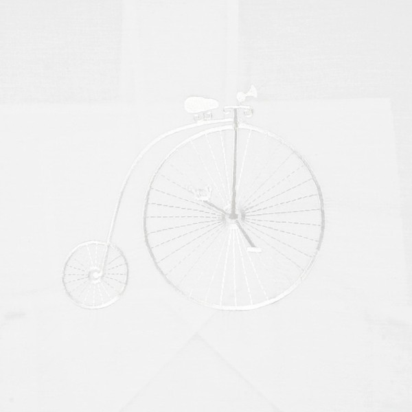 Βαπτιστικό σετ λαδόπανα πετσέτα με θέμα ποδήλατο αντικέ 6 τμχ 