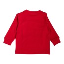 Βρεφική μπλούζα κόκκινη για αγόρια (12-30 μηνών)
