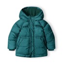 Βρεφικό μπουφάν πράσινο Minoti ROOKIE3 για αγόρια (12-36 μηνών)