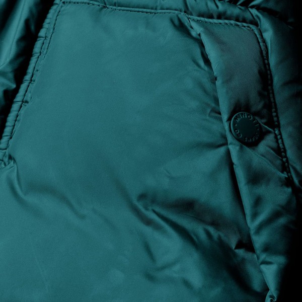Βρεφικό μπουφάν πράσινο Minoti ROOKIE3 για αγόρια (12-36 μηνών)