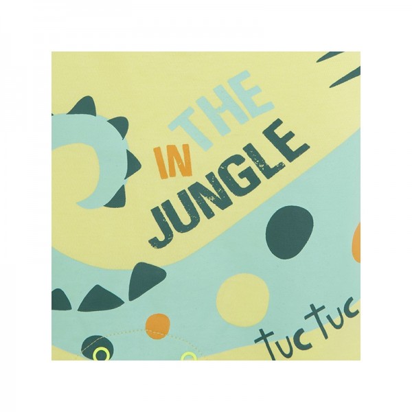 Βρεφικό φορμάκι in the jungle και τσάντα πράσινη Tuc Tuc 11329646 για αγόρια (3-9 μηνών)