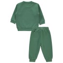 Βρεφικό σετ φόρμες με αρκουδάκι ριπ πράσινο για αγόρια (6-24 μηνών)