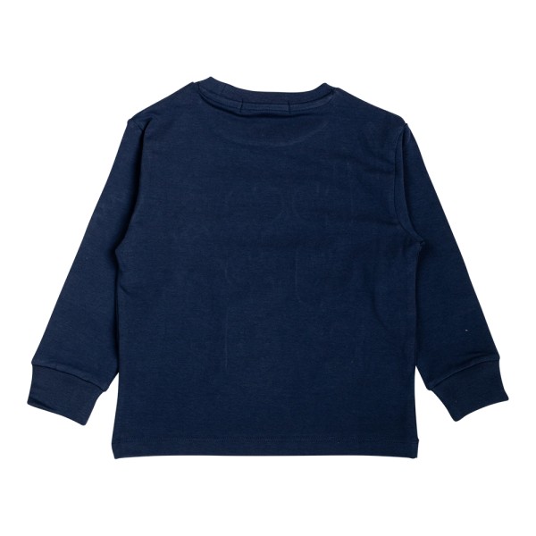 Βρεφική μπλούζα μπλε για αγόρια (12-30 μηνών)