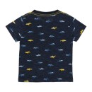 Βρεφικό t-shirt space-dye ναυτικό μπλε για αγόρια Boboli 302128-9542 (6-12 μηνών)