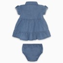 Βρεφικό φόρεμα με φουφούλα μπλε Tuc Tuc 11300037 για κορίτσια (9-18 μηνών)