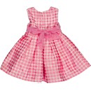 Βρεφικό φόρεμα με κύκλους φούξια για κορίτσια (9-36 μηνών)