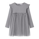Βρεφικό φόρεμα γκρι Minoti BALLERINA7 για κορίτσια (12-36 μηνών)