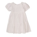 Βρεφικό φόρεμα μπροντερί λευκό Minoti SUNSHINE1 για κορίτσια (12-36 μηνών)