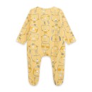 Βρεφικό φορμάκι με γατούλες κίτρινο Tuc Tuc 11339953 για κορίτσια (6-18 μηνών)