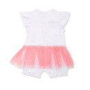 Βρεφικό φορμάκι με φούστα τουτού λευκό-ροζ time to plant Tuc Tuc 11349337 για κορίτσια (3-12 μηνών)