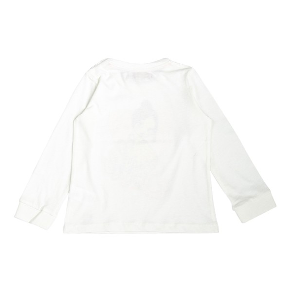 Βρεφική μπλούζα λευκή για κορίτσια (6-30 μηνών)