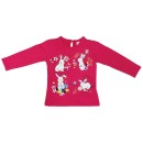 Βρεφική μπλούζα φούξ λαγοί για κορίτσια (6-18 μηνών)