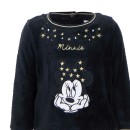 Βρεφική μπλούζα βελουτέ Disney Minnie μαύρη για κορίτσια (6-24 μηνών)
