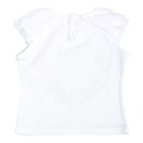 Βρεφικό t-shirt λευκό για κορίτσια (6-30 μηνών)