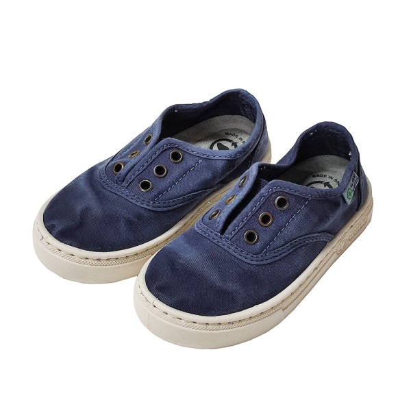 Βρεφικό παπούτσι με λάστιχο μπλε για αγόρια Natural World Eco Old Ebro 6470E