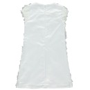 Παιδικό φόρεμα με σχέδιο τριαντάφυλλα λευκό για κορίτσια (10-14 ετών)