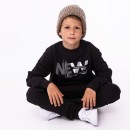 Παιδικό σετ φόρμες φούτερ αχνούδιαστη Funky 224-117156-2 για αγόρια σε χρώμα μαύρο (8-16 ετών)