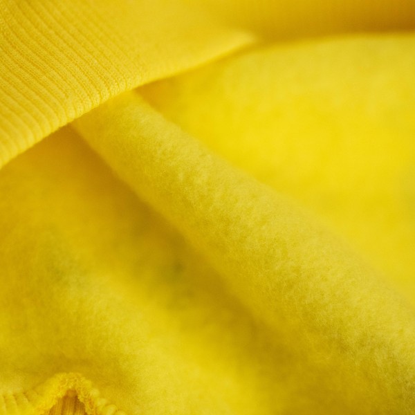 Βρεφικό σετ φόρμας φούτερ 'Ζωάκια' κίτρινο-μαύρο για αγόρια (1-3 ετών)