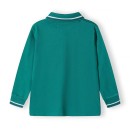 Παιδική μακρυμάνικη μπλούζα πράσινο Minoti 15POLO7 για αγόρια (3-8 ετών)