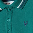 Παιδική μακρυμάνικη μπλούζα πράσινο Minoti 15POLO7 για αγόρια (8-14 ετών)