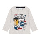Παιδική μπλούζα γκρι για αγόρια Boboli 332019-8072 (2-6 ετών)