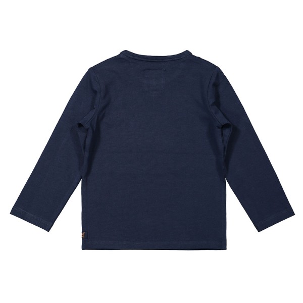 Παιδικό μακό μπλουζάκι μπλέ σκούρο για αγόρια Koko Noko F40820-37 (2-10 ετών)