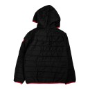 Παιδικό μπουφάν με κουκούλα μαύρο για αγόρια (3-14 ετών)