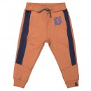Παιδικό παντελόνι φόρμας καμηλό/ναυτικό μπλε για αγόρια Koko Noko F40817-37 (2-10 ετών)