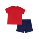 Παιδικό σετ μπλούζα σορτς beach Day κόκκινο-μπλε Tuc Tuc 11349746 για αγόρια (2-6 ετών)