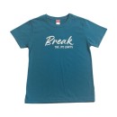 Παιδικό σετ μπλούζα σορτς break the limits μπλε γκρι Joyce 2314128 για αγόρια (8-14 ετών)