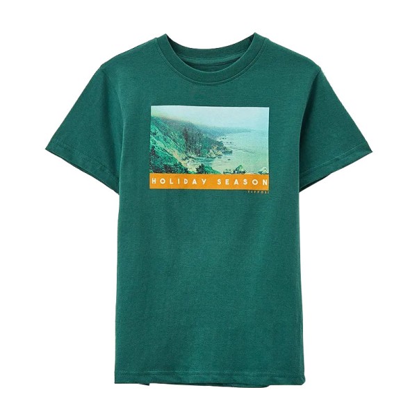 Παιδικό t-shirt Uriah πράσινο Tiffosi 10035138 για αγόρια (5-16 ετών)
