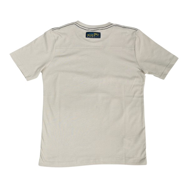 Παιδικό t-shirt χταπόδι-καπετάνιος μπεζ για αγόρια (4-16 ετών)