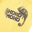 Παιδικό t-shirt με στάμπα χαμαιλέοντα κίτρινο Κoko Noko E38823-37 για αγόρια (3-5 ετών)
