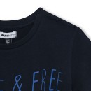 Παιδική μπλούζα ocean friends μαύρο Nath KB02T306N1 για αγόρια (8-16 ετών)