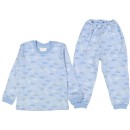 Παιδικές πιτζάμες συννεφάκι γαλάζιο για αγόρια (3-7 ετών)
