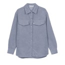 Παιδικό πουκάμισο βομβαζίνης γαλάζιο Tiffosi 10046389 για κορίτσια (7-16 ετών)