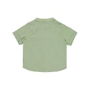 Παιδικό πουκάμισο λινό πράσινο για αγόρια (2-6 ετών)