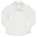 Βρεφικό πουκάμισο λευκό για αγόρια (12-36 μηνών)