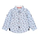 Παιδικό πουκάμισο με καραβάκια γαλάζιο Boboli 714169 για αγόρια (2-4 ετών)