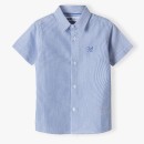 Παιδικό πουκάμισο ριγέ γαλάζιο HONOLULU3 Minoti για αγόρια (8-14 ετών)