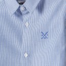 Παιδικό πουκάμισο ριγέ γαλάζιο HONOLULU3 Minoti για αγόρια (8-14 ετών)