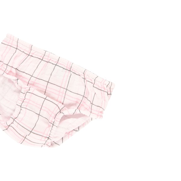 Βρεφικό φόρεμα με φουφούλα καρό ροζ Boboli 104016-9730 για κορίτσια (3-18 μηνών)