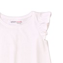 Παιδικό t-shirt με βολάν λευκό Minoti 10VEST1 για κορίτσια (8-14 ετών)